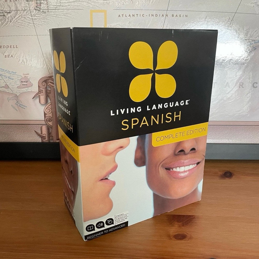 Living Language Spanish Multimedia Learning Program 9 CDs 3 Books